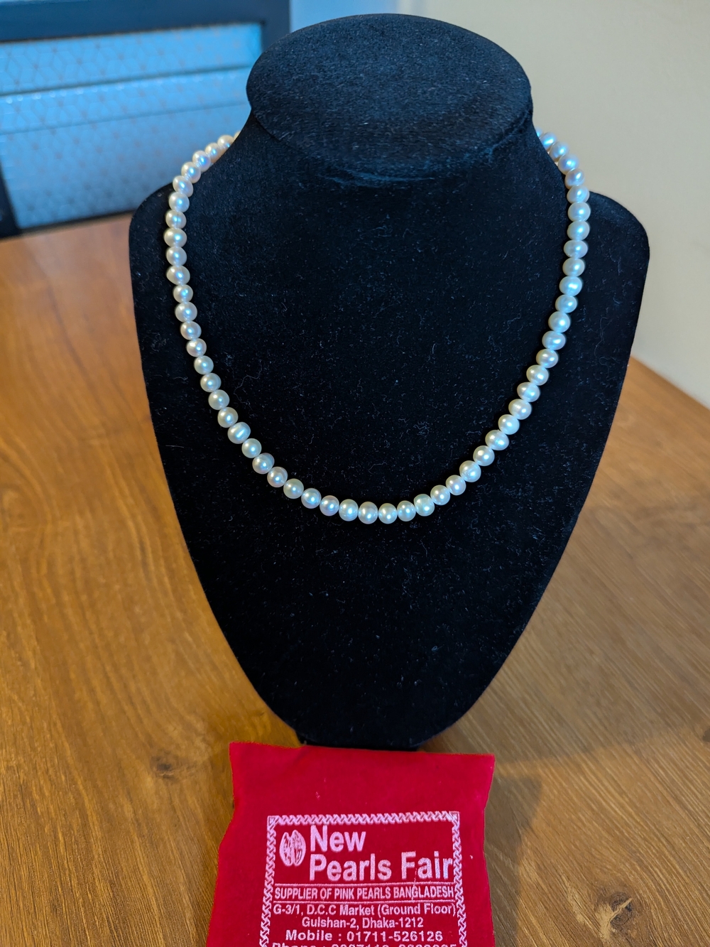 Bangladesh Freshwater Pink Pearl Necklace - Classic Strand